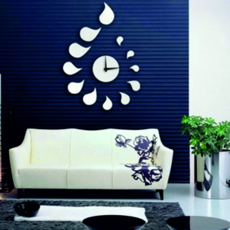 DIY ROZMARIN drop sticker wall clock DIY ROZMARIN drop sticker wall clock