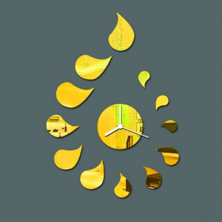 DIY ROZMARIN drop sticker wall clock DIY ROZMARIN drop sticker wall clock