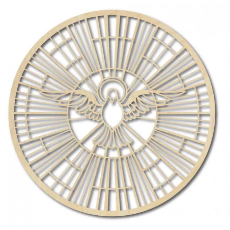 Wooden image of a Dove - Symbol of the Holy Spirit