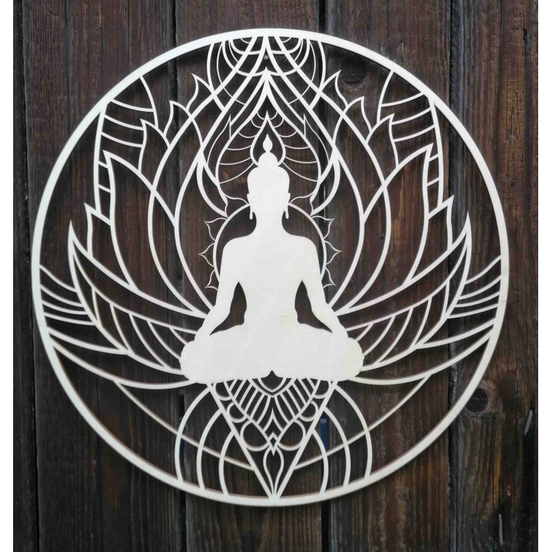 Wall painting mandala and Buddha - ROOM