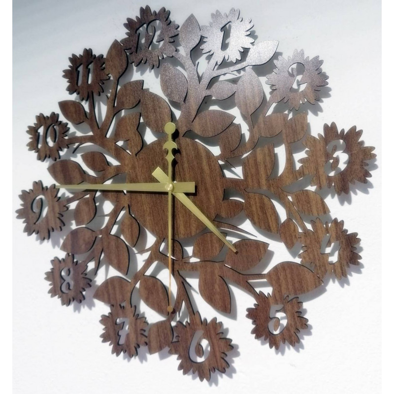 Kitchen wall clock HDKF018 also black