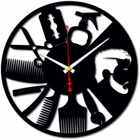 Wall clock for barbershop - GAJFA