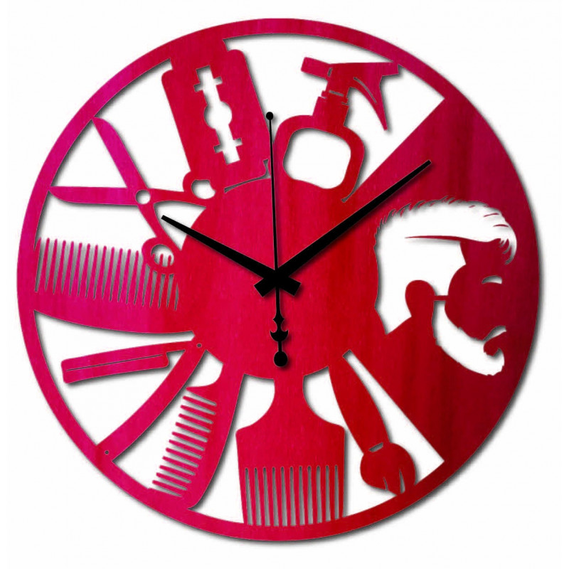 Wall clock for barbershop - GAJFA