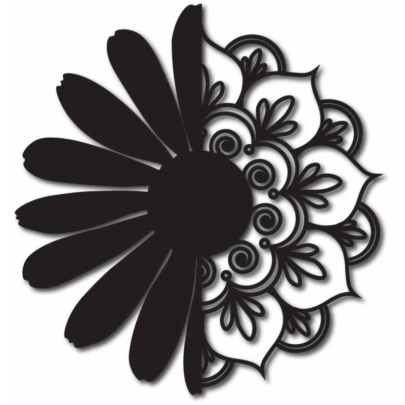 Wall painting flower - MARGARET