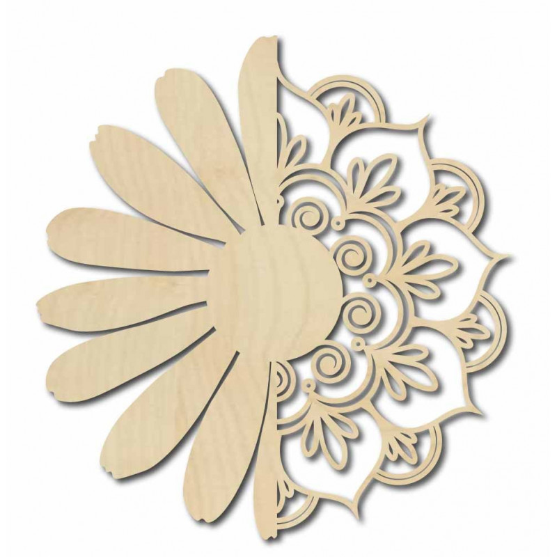 Wall painting flower - MARGARET