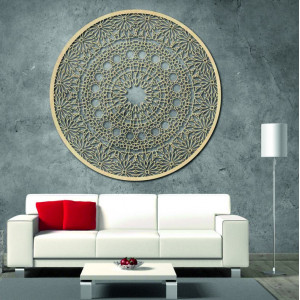 Wooden Mandala - Unique Decoration full of Harmony I SENTOP PR0342