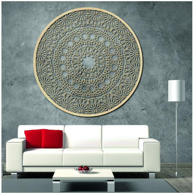 Wooden Mandala - Unique Decoration full of Harmony I SENTOP PR0342