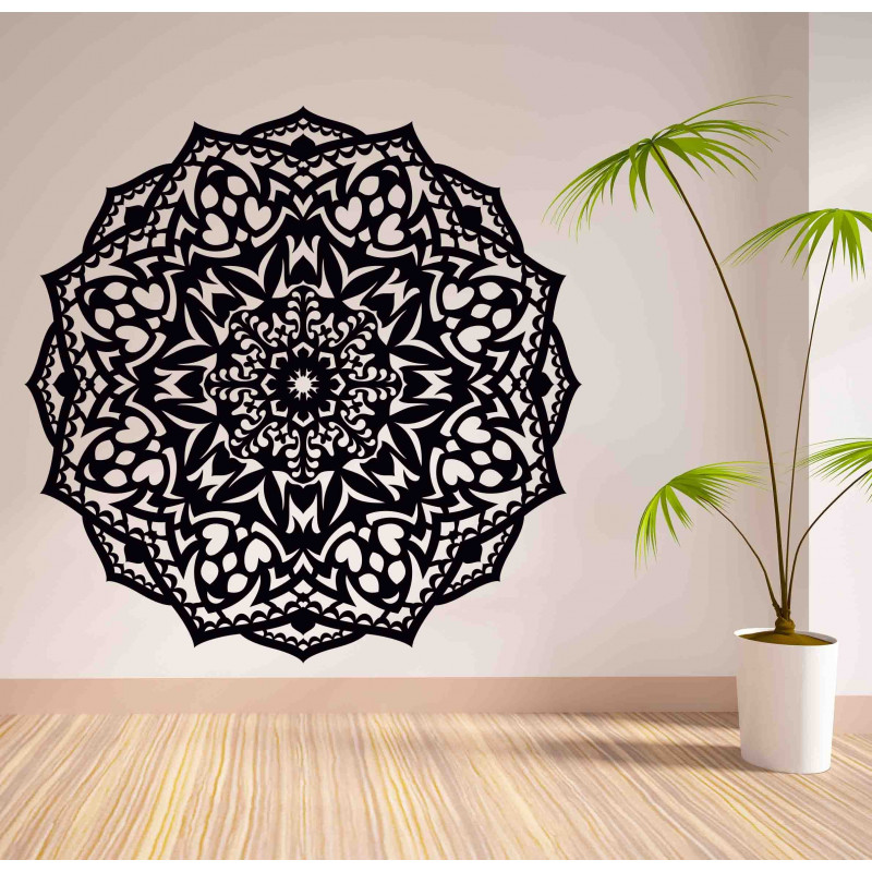 Wooden mandala on the wall - CIRCEL