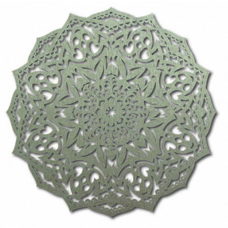 Wooden mandala on the wall - CIRCEL