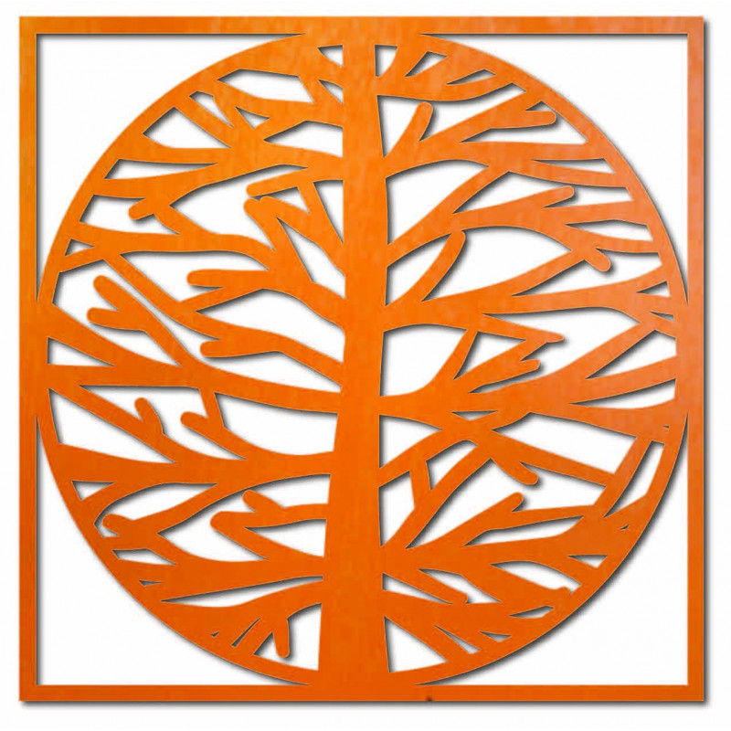 Wall painting tree in frame MRLVENA