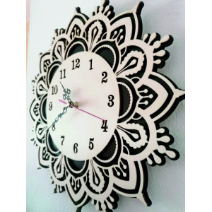 Wooden wall clock - USVIT