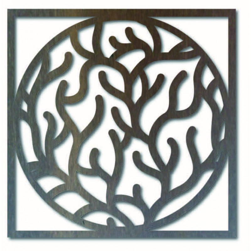 Modern wall painting of branches in a frame -...