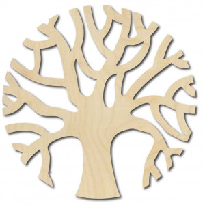 Wooden painting on the wall konárer - LCITT 2