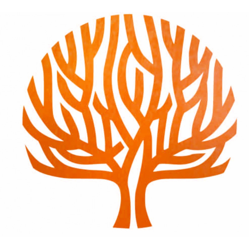 Modern wooden wall picture tree wind in the...