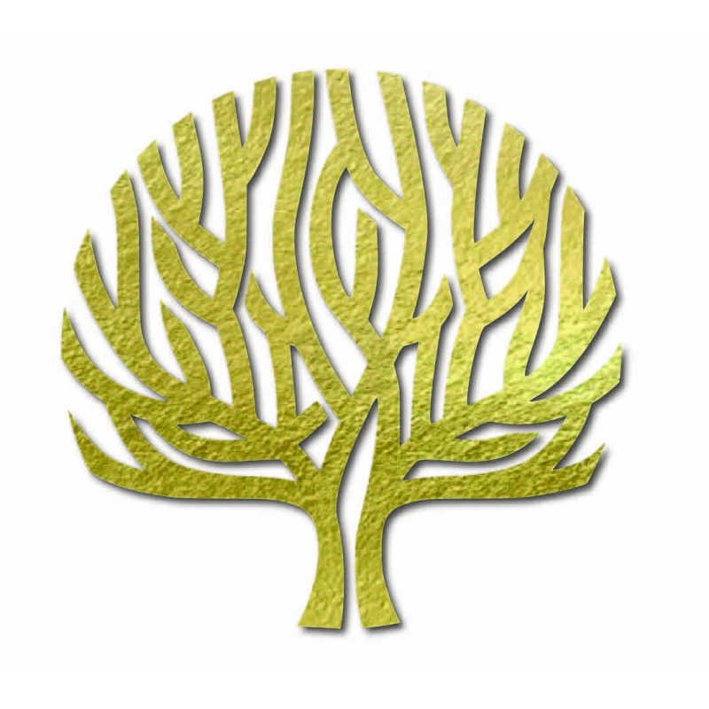 Modern wooden wall picture tree wind in the...