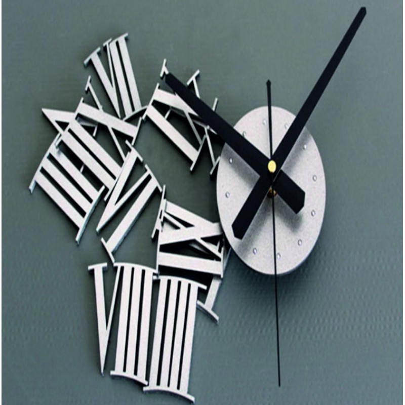 3D Adhesive Wall Clock 110003-B