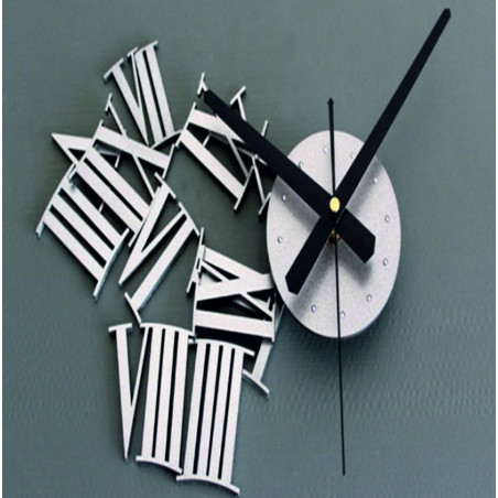 3D Adhesive Wall Clock 110003-B