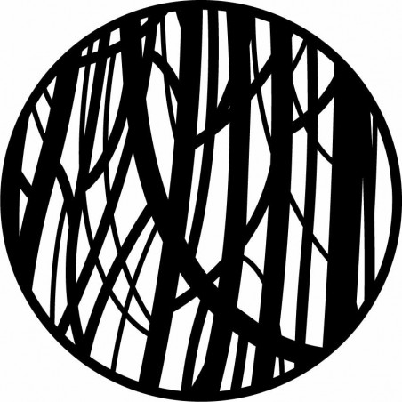 Wooden wall decoration with tree motifs - HOGGFOG