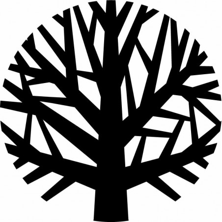 Wooden wall painting tree made of plywood - GOGFOG II