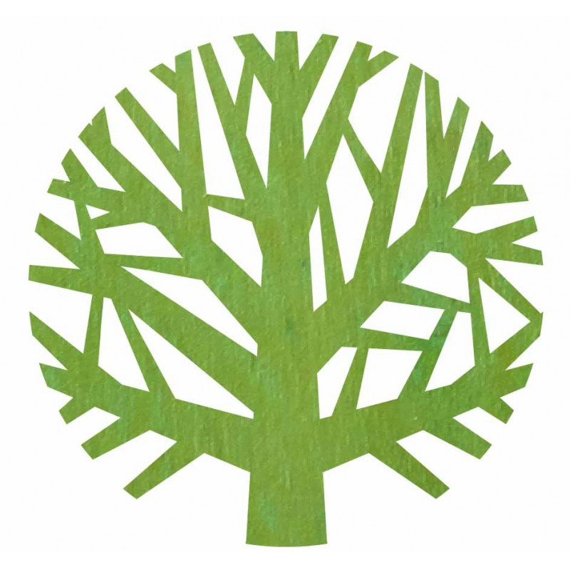 Wooden wall painting tree made of plywood -...