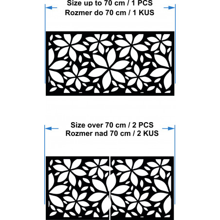 Wall painting carved from wooden plywood KOSMOS