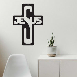Wooden decoration - Jesus, size-260x187 mm