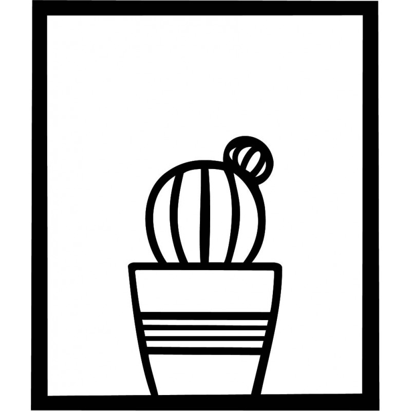 Modern painting on the wall - CACTUS ALDER |...