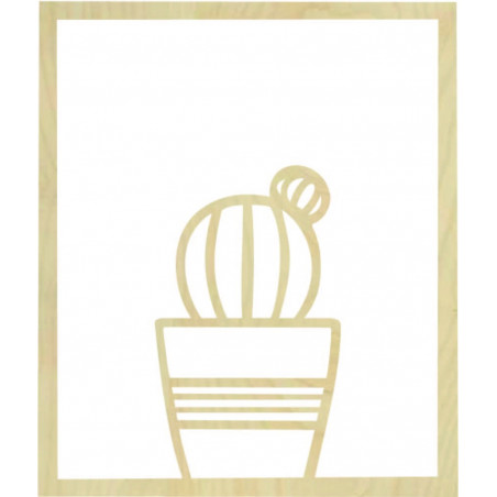 Modern painting on the wall - CACTUS ALDER | SENTOP