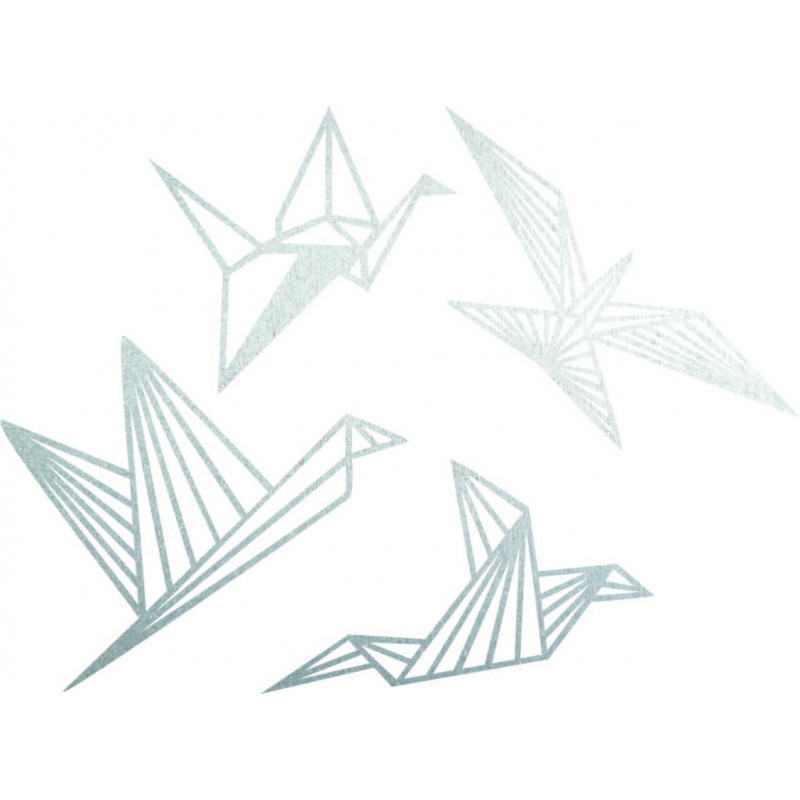 Modern wall painting - free birds 4 pcs - LIBERDADE