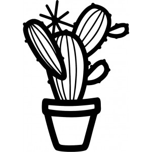 Stylish wall painting - CACTUS CARIS | SENTOP 2