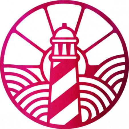 Wooden picture with a lighthouse motif - FEDRO