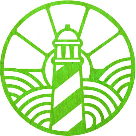 Wooden picture with a lighthouse motif - FEDRO