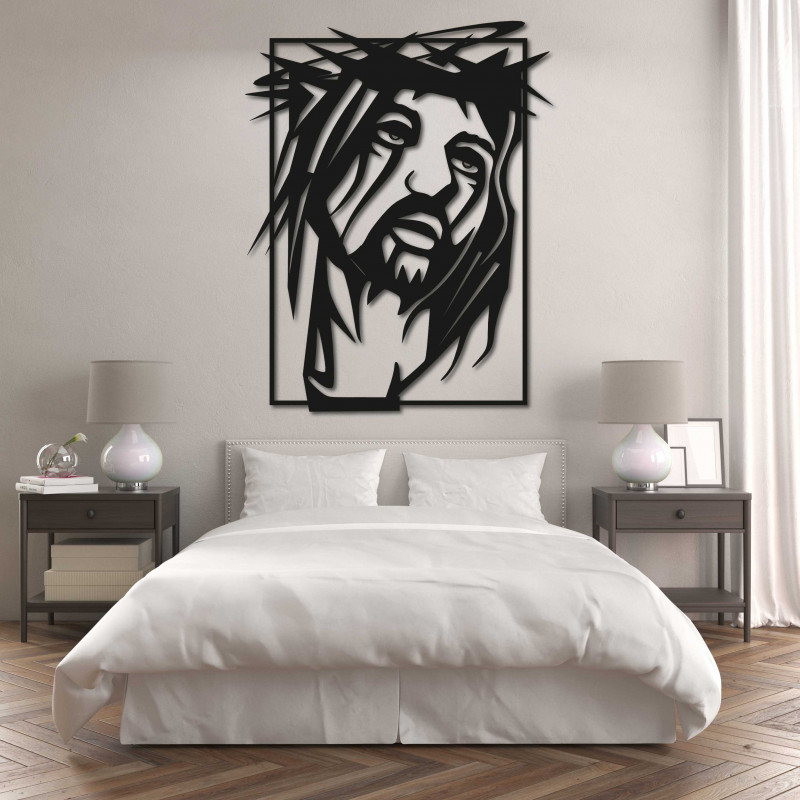 Wall painting of Jesus Christ - Love and spiritual message