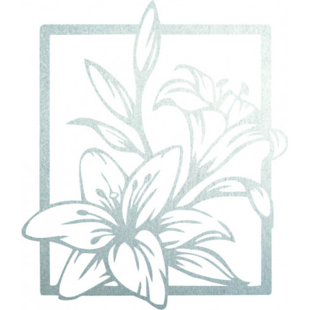 Carved lily wall picture - INNOCENCE