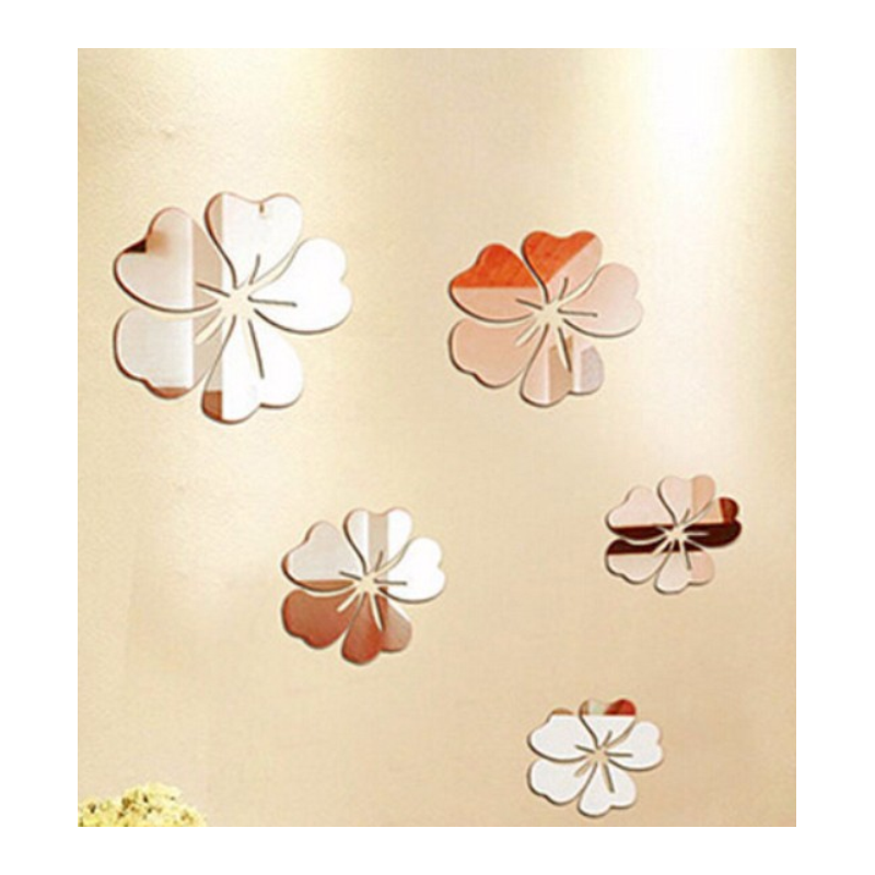 Decorative mirrors. Mirror wall sticker, as a picture or decoration, 3d acrylic sticker