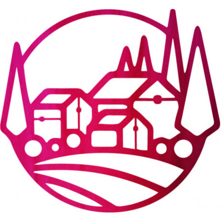 Wooden wall picture houses - MOLDE