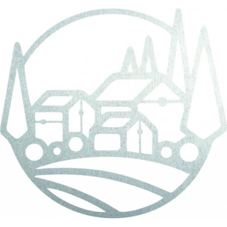 Wooden wall picture houses - MOLDE