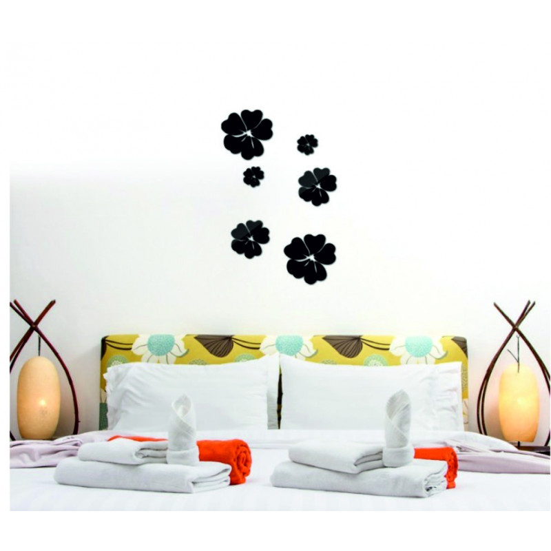 Decorative mirrors. Mirror stickers for the wall, as a picture or decoration, 3D acrylic sticker