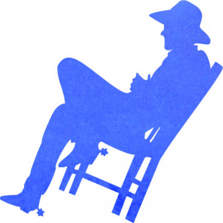 Elegant wooden picture on the wall - COWBOY | SENTOP