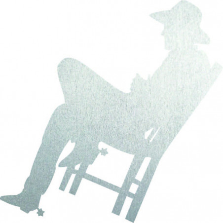 Elegant wooden picture on the wall - COWBOY | SENTOP