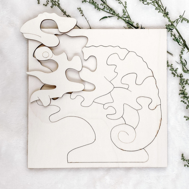 Wooden montessori insert for children -...
