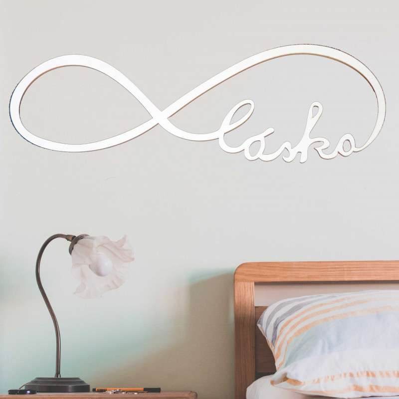 Decoration Infinite Love - Modern symbol of...