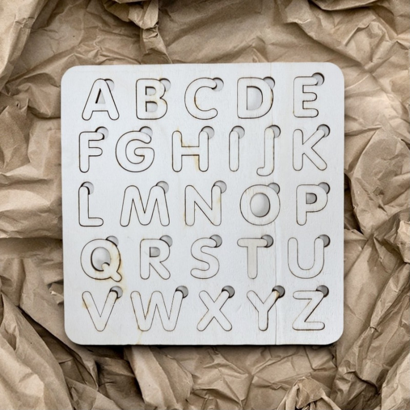 Wooden montessori insert for children -...