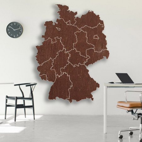 Wooden maps are a great modern decoration for your apartment and are also an ideal choice as a gift for your loved one.