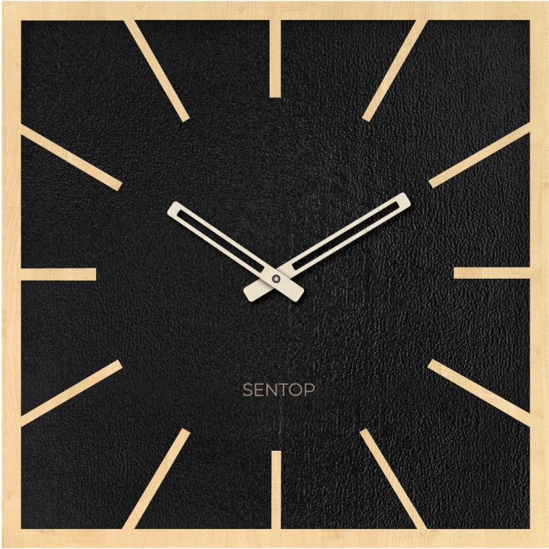 Wooden wall clock made of HDF MAPLE - up to 50...