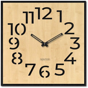 Wooden wall clock - Sentop | HDFK024 | maple 2