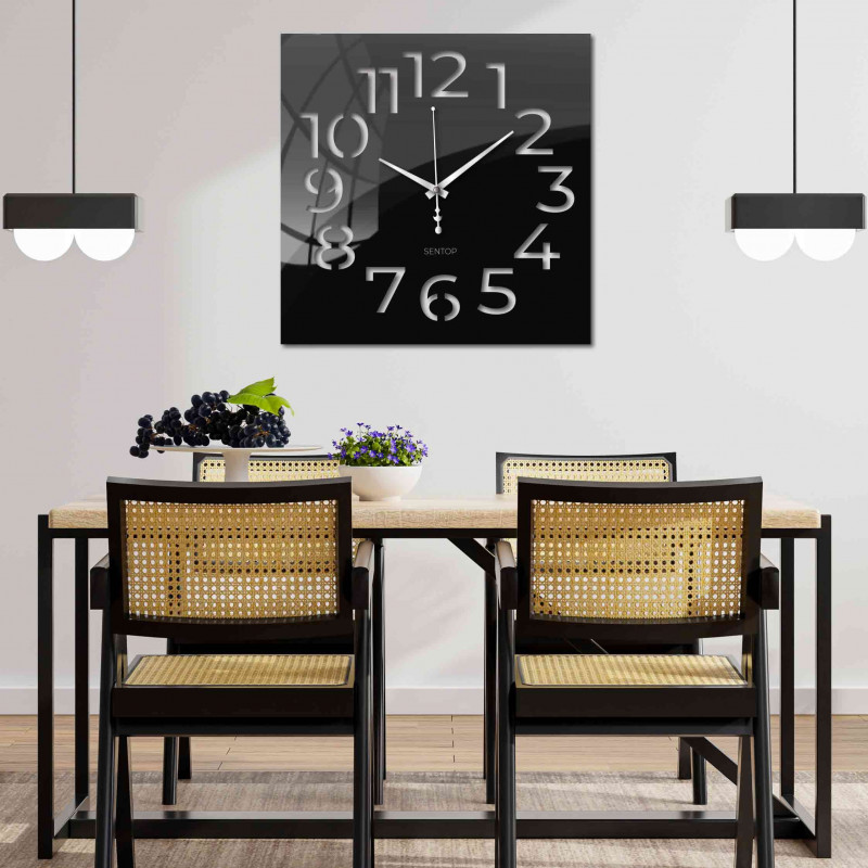 Square wall clock - PEMMA