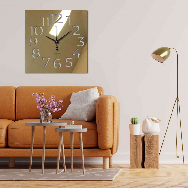 Square wall clock - PEMMA