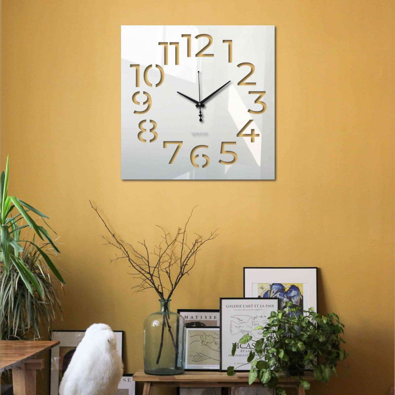 Square wall clock - PEMMA