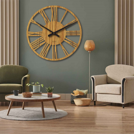 Elegant large Roman wall clock